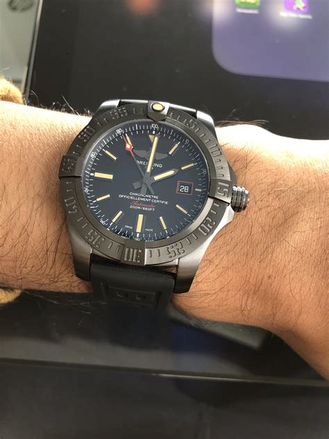 My new Breitling Blackbird : r/RepTime 